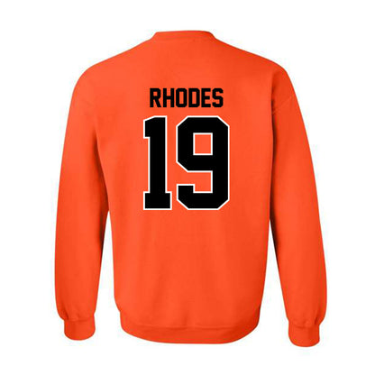 Oklahoma State - NCAA Baseball : Stormy Rhodes - Classic Shersey Crewneck Sweatshirt-1