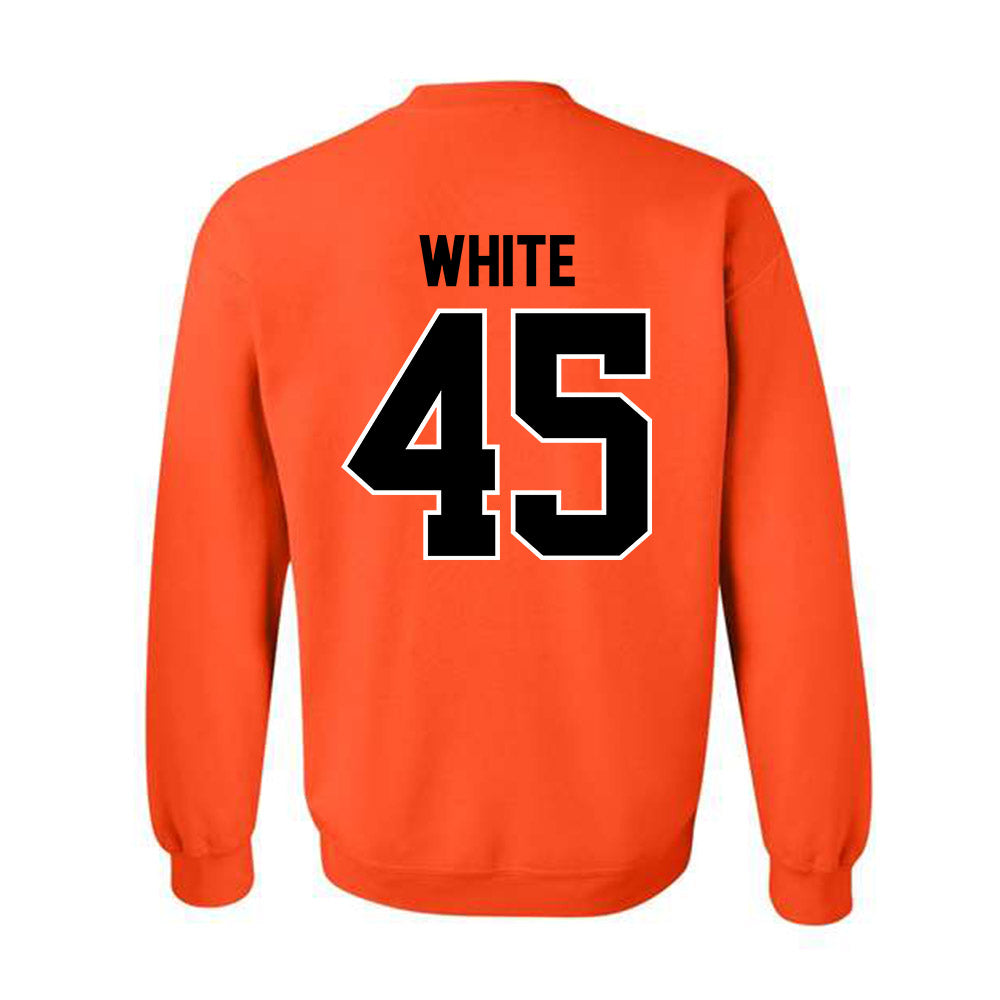 Oklahoma State - NCAA Football : Enai White - Classic Shersey Crewneck Sweatshirt-1