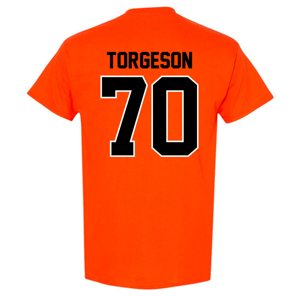 Oklahoma State - NCAA Football : Shaun Torgeson - Classic Shersey T-Shirt-1
