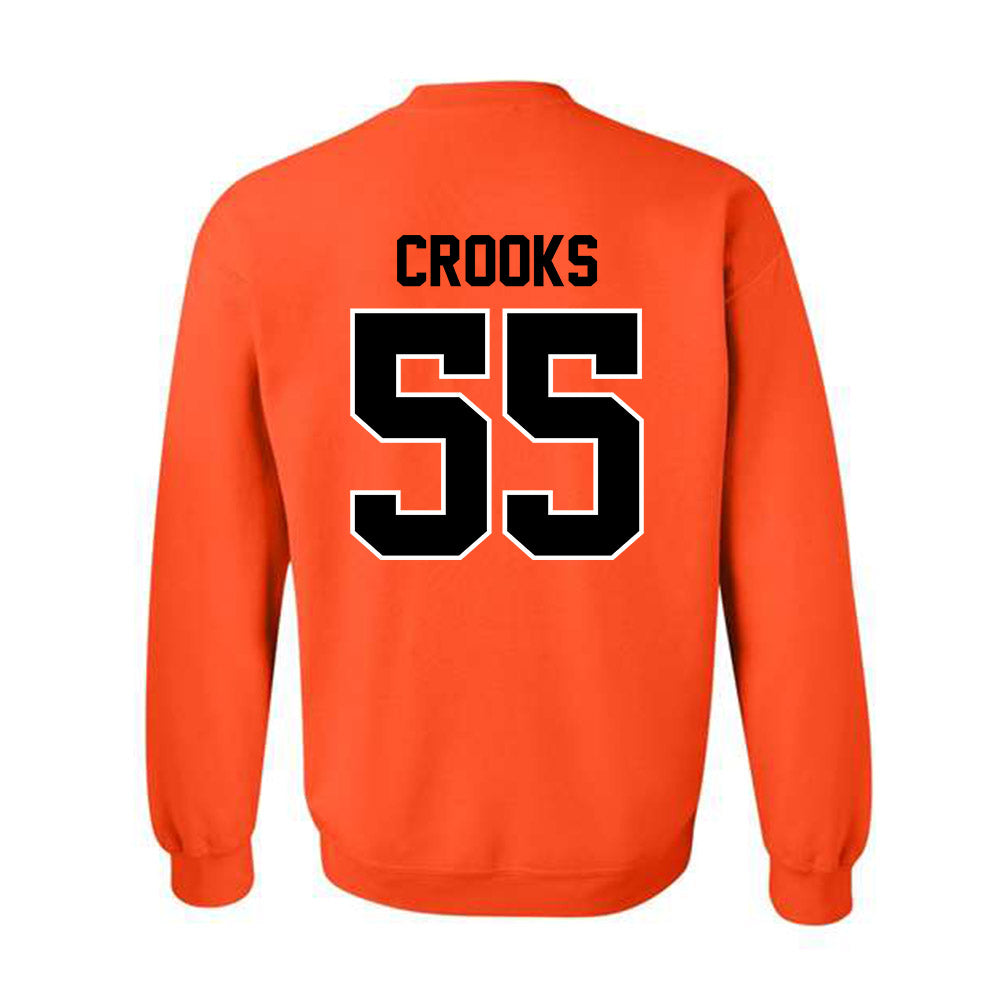Oklahoma State - NCAA Women's Basketball : Audi Crooks - Classic Shersey Crewneck Sweatshirt-1