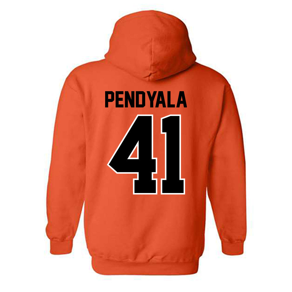 Oklahoma State - NCAA Football : Gabe Pendyala - Classic Shersey Hooded Sweatshirt-1