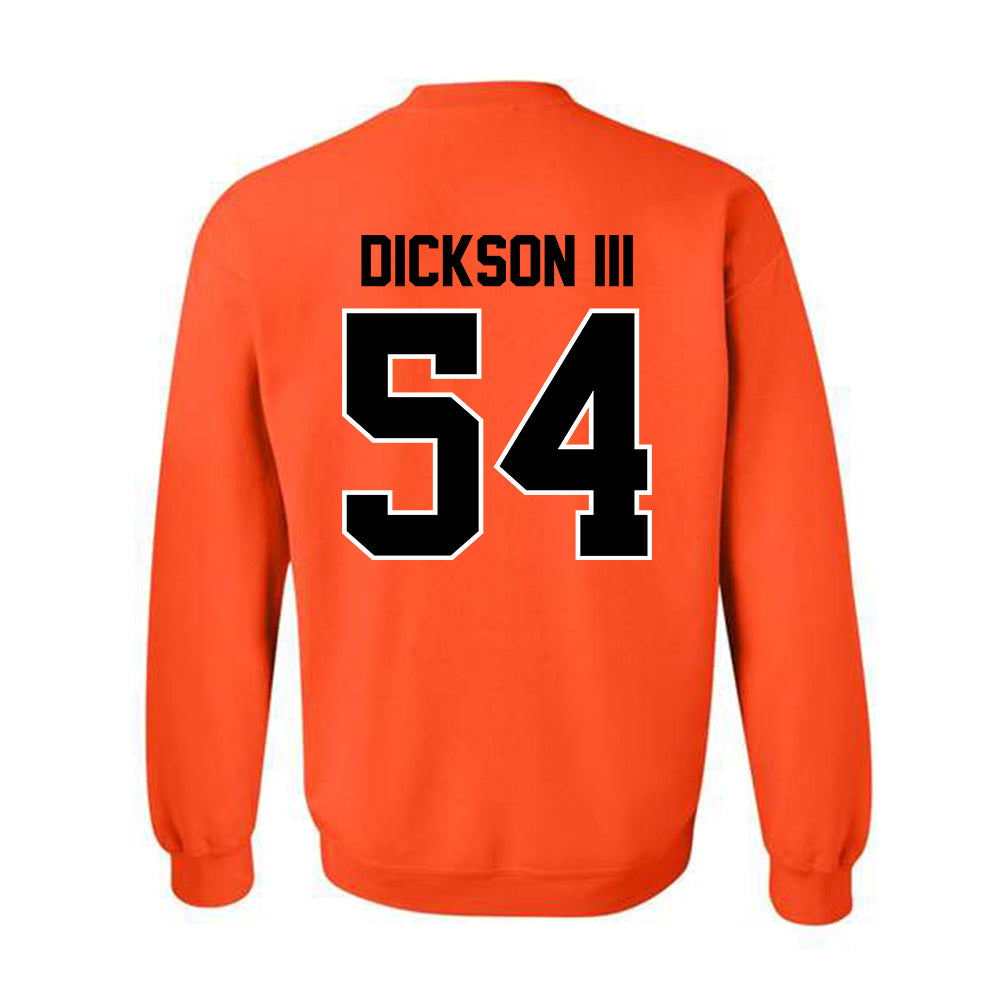 Oklahoma State - NCAA Football : Johnny Dickson III - Classic Shersey Crewneck Sweatshirt-1