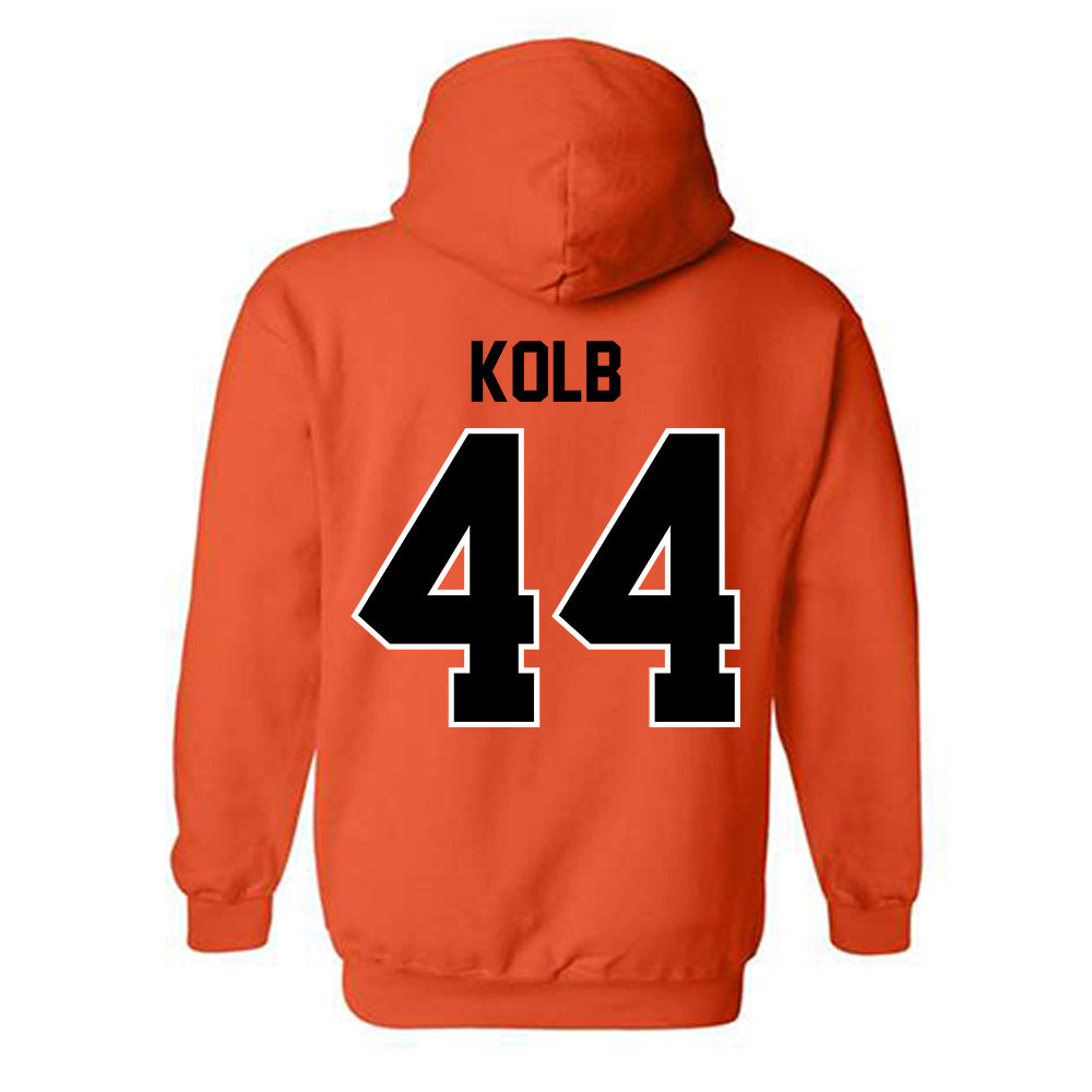 Oklahoma State - NCAA Football : Carson Kolb - Classic Shersey Hooded Sweatshirt-1