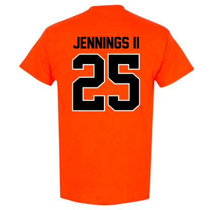 Oklahoma State - NCAA Men's Basketball : Robert Jennings II - Classic Shersey T-Shirt-1