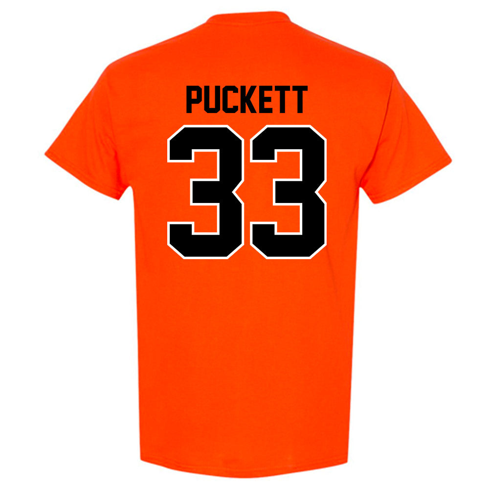 Oklahoma State - NCAA Football : Jack Puckett - Classic Shersey T-Shirt-1