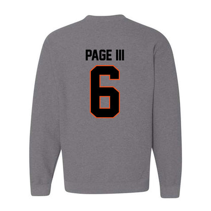 Oklahoma State - NCAA Football : Tre Page III - Classic Shersey Crewneck Sweatshirt-1