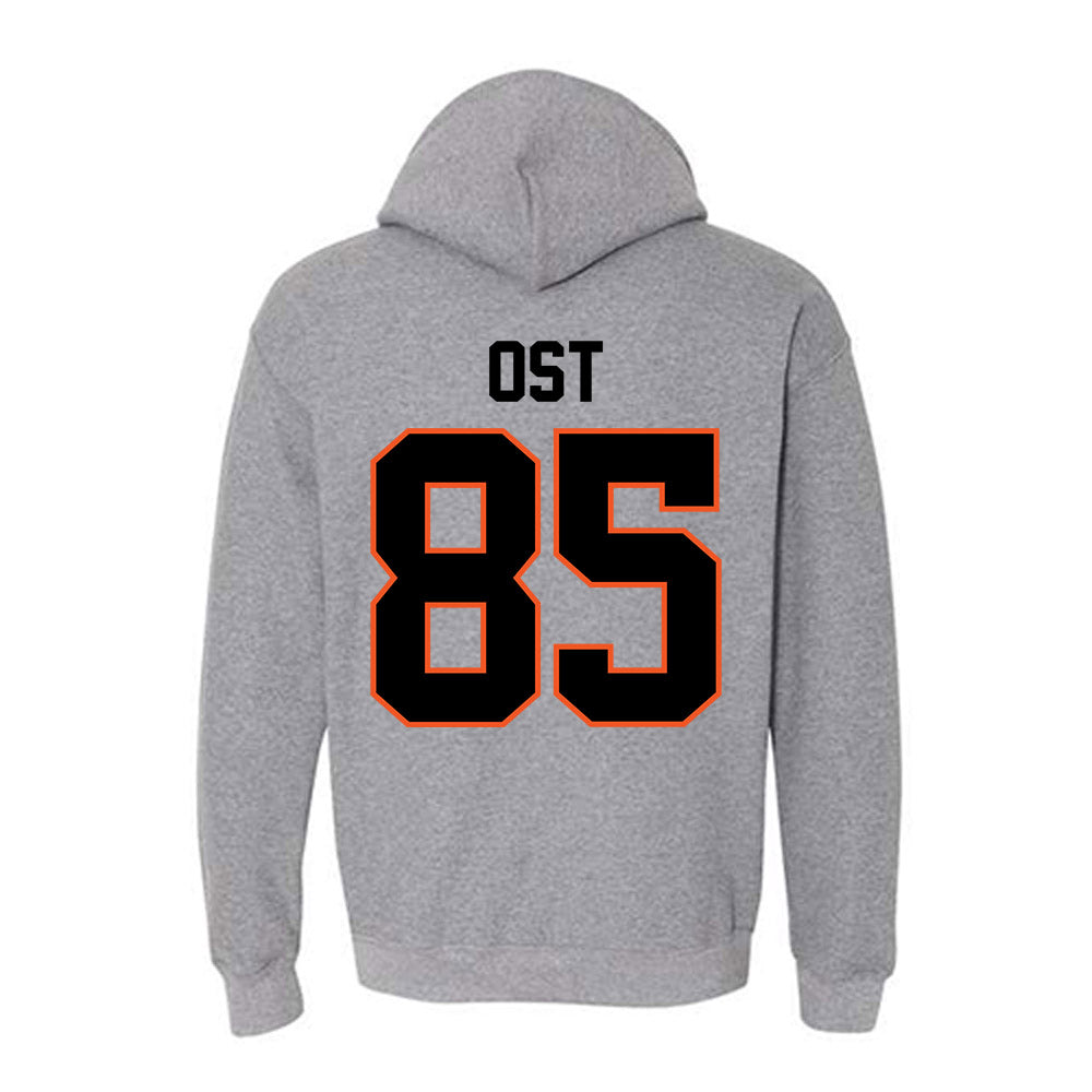 Oklahoma State - NCAA Football : Nate Ost - Classic Shersey Hooded Sweatshirt-1