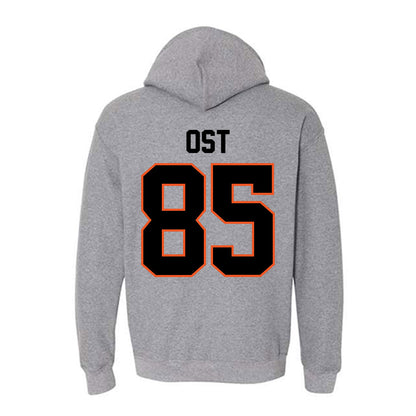 Oklahoma State - NCAA Football : Nate Ost - Classic Shersey Hooded Sweatshirt-1