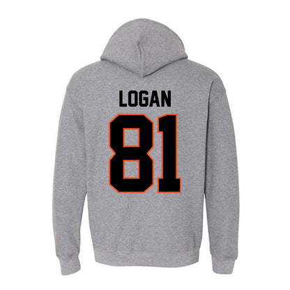 Oklahoma State - NCAA Football : Luke Logan - Classic Shersey Hooded Sweatshirt-1