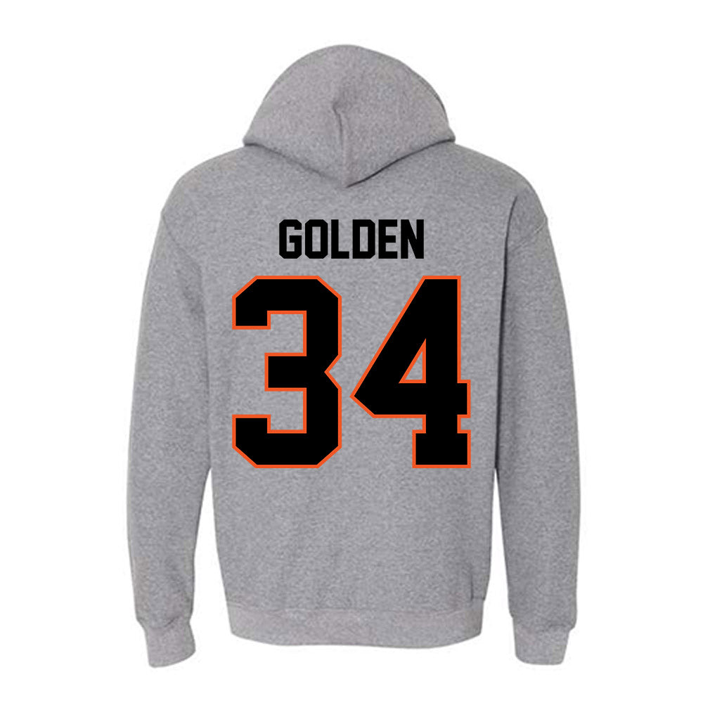 Oklahoma State - NCAA Baseball : Josiah Golden - Classic Shersey Hooded Sweatshirt-1