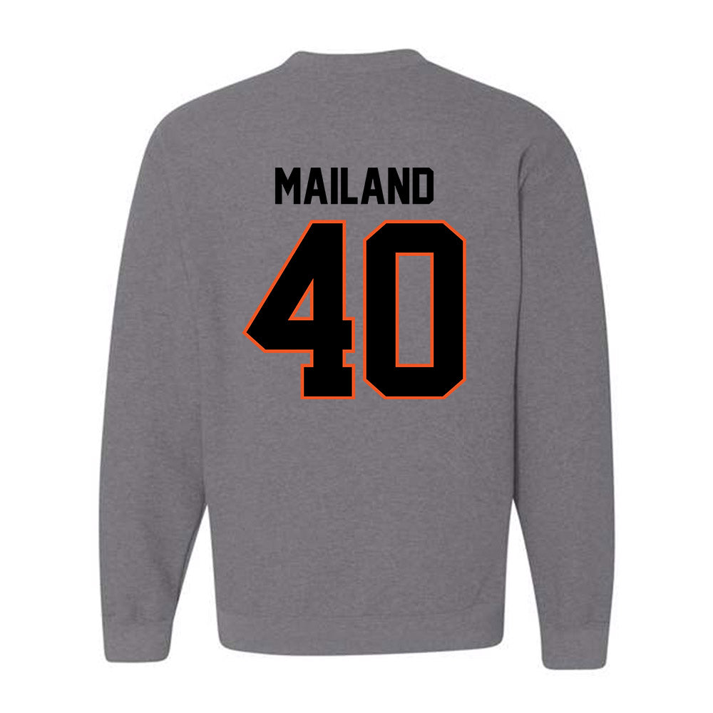 Oklahoma State - NCAA Football : Cooper Mailand - Classic Shersey Crewneck Sweatshirt-1