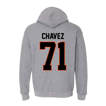 Oklahoma State - NCAA Football : Miguel Chavez - Classic Shersey Hooded Sweatshirt-1