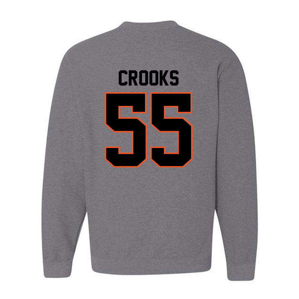 Oklahoma State - NCAA Women's Basketball : Audi Crooks - Classic Shersey Crewneck Sweatshirt-1