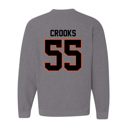 Oklahoma State - NCAA Women's Basketball : Audi Crooks - Classic Shersey Crewneck Sweatshirt-1