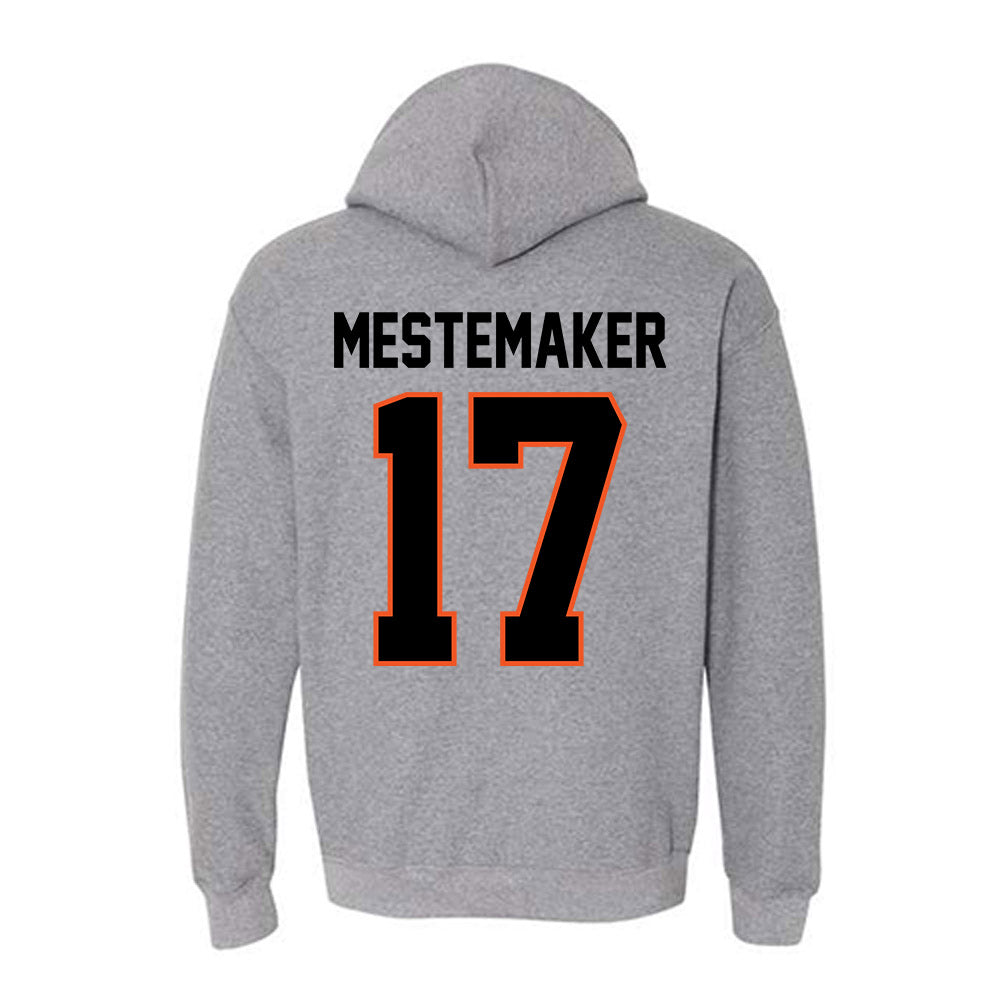 Oklahoma State - NCAA Football : Drew Mestemaker - Classic Shersey Hooded Sweatshirt-1