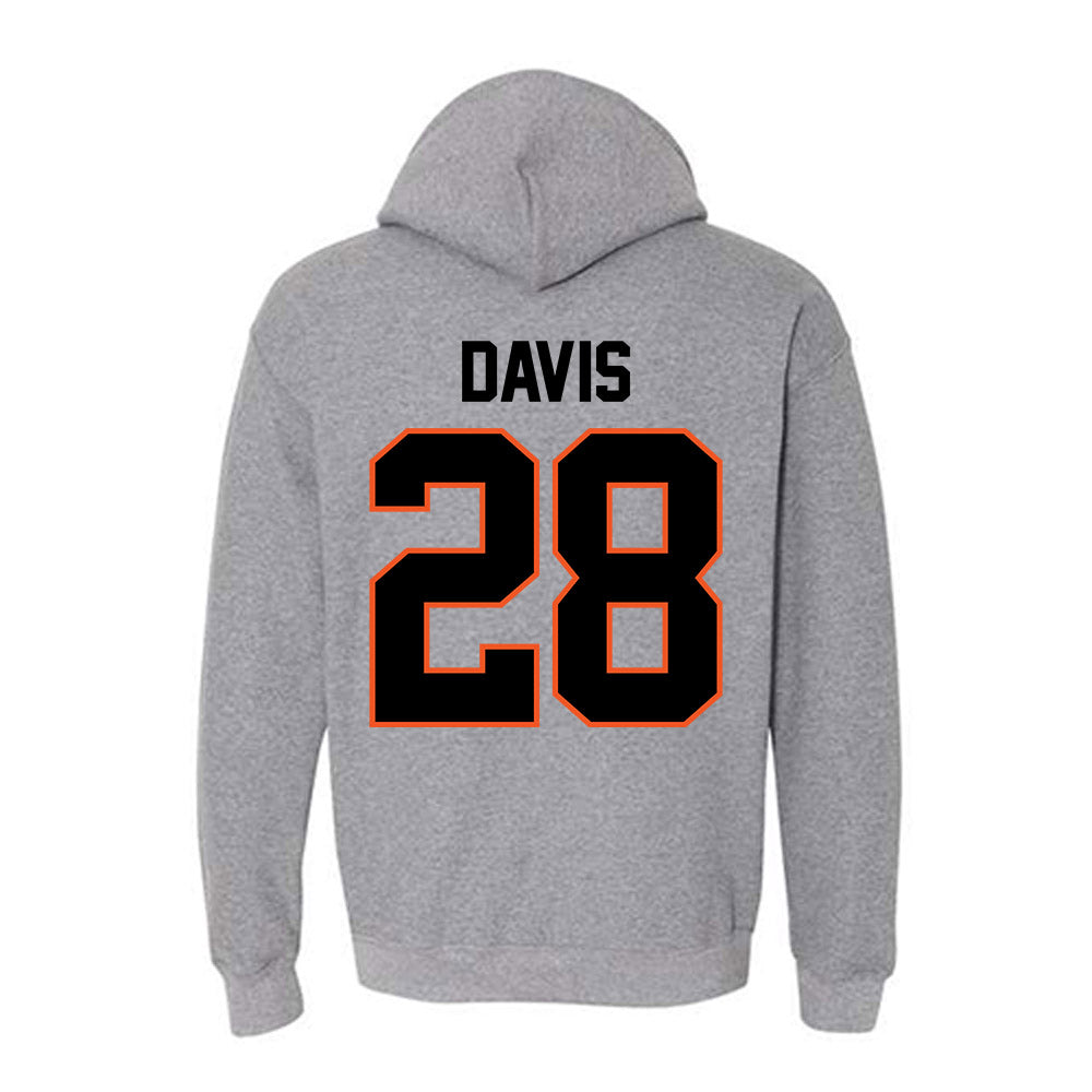 Oklahoma State - NCAA Football : Marrel Davis - Classic Shersey Hooded Sweatshirt-1