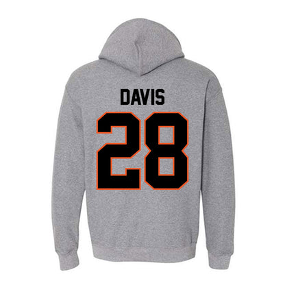 Oklahoma State - NCAA Football : Marrel Davis - Classic Shersey Hooded Sweatshirt-1
