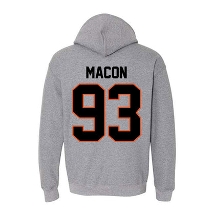 Oklahoma State - NCAA Football : Dominic Macon - Classic Shersey Hooded Sweatshirt-1