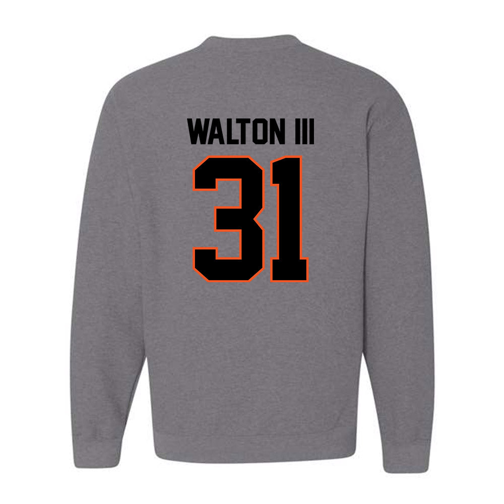 Oklahoma State - NCAA Football : Billy Walton iii - Classic Shersey Crewneck Sweatshirt-1