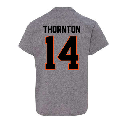 Oklahoma State - NCAA Football : Jabarie Thornton - Classic Shersey Youth T-Shirt-1