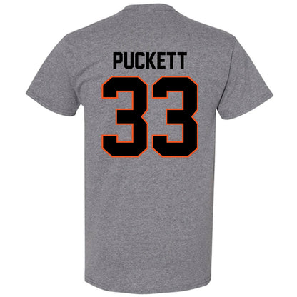 Oklahoma State - NCAA Football : Jack Puckett - Classic Shersey T-Shirt-1