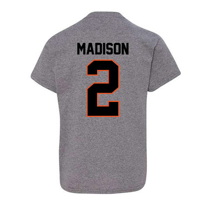 Oklahoma State - NCAA Women's Soccer : Victoria Madison - Classic Shersey Youth T-Shirt-1