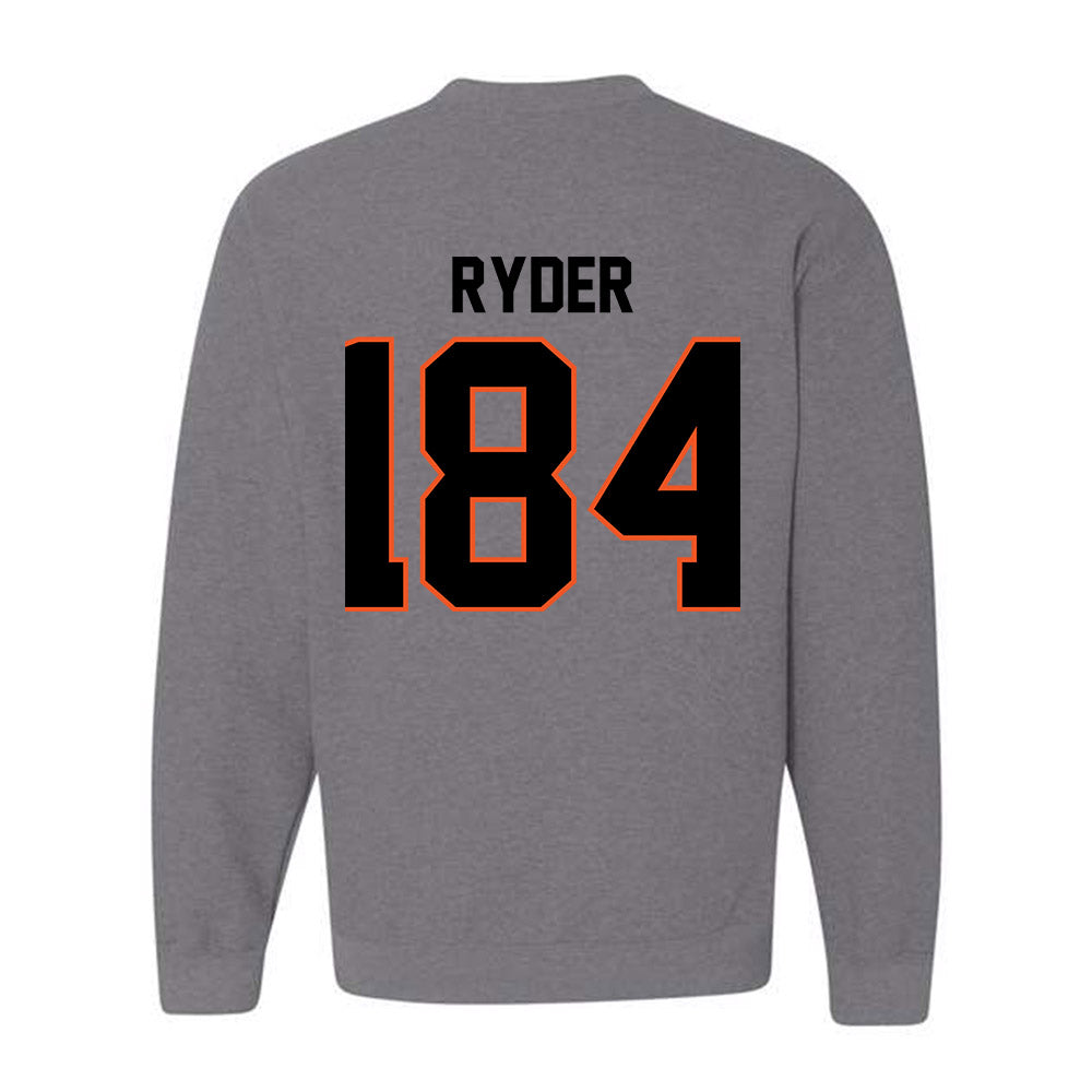 Oklahoma State - NCAA Wrestling : Zack Ryder - Classic Shersey Crewneck Sweatshirt-1