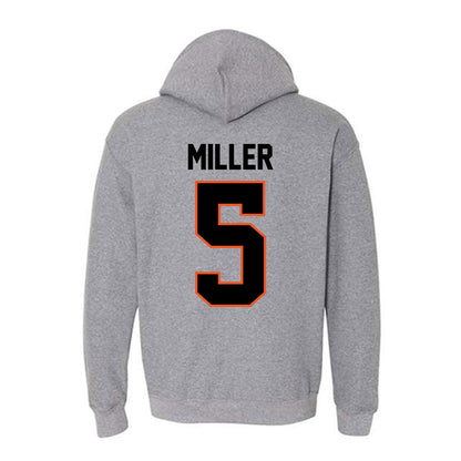Oklahoma State - NCAA Men's Basketball : Vyctorius Miller - Classic Shersey Hooded Sweatshirt-1