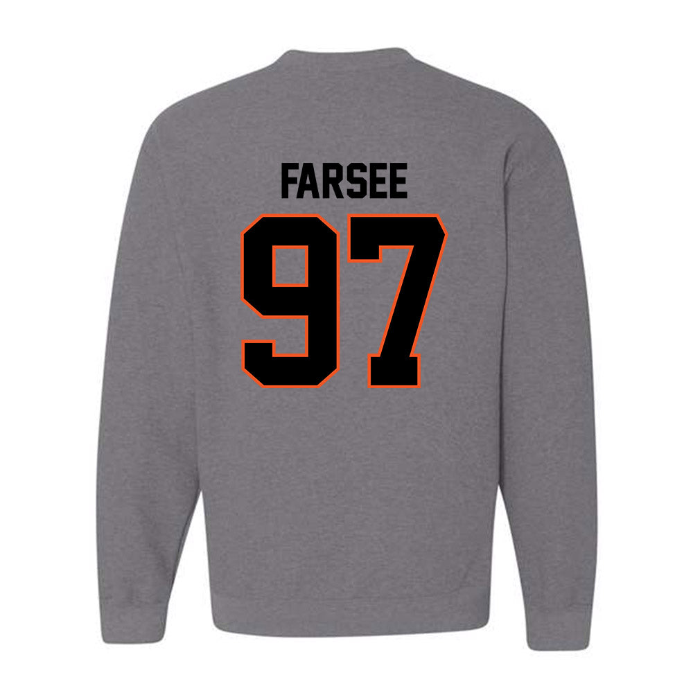 Oklahoma State - NCAA Football : Nygel Farsee - Classic Shersey Crewneck Sweatshirt-1