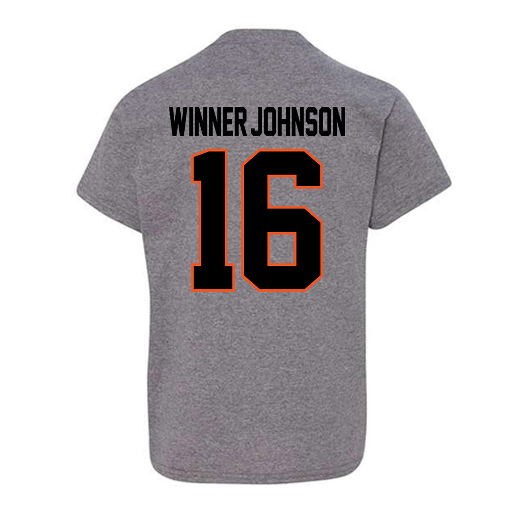 Oklahoma State - NCAA Football : Dallas Winner-Johnson - Classic Shersey Youth T-Shirt-1