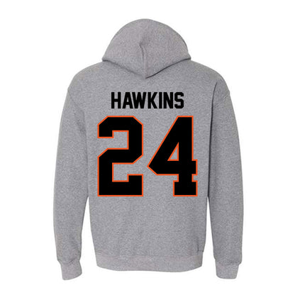 Oklahoma State - NCAA Football : Caleb Hawkins - Classic Shersey Hooded Sweatshirt-1