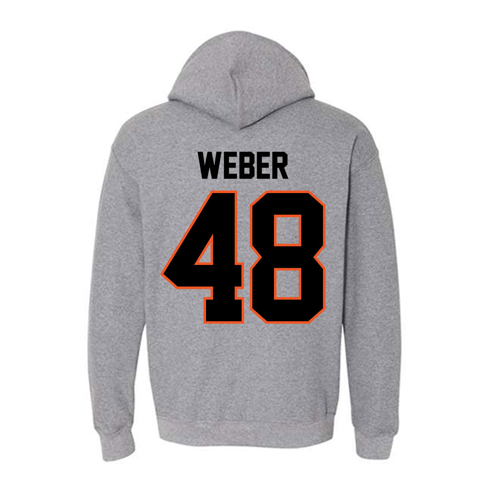 Oklahoma State - NCAA Baseball : Aaron Weber - Classic Shersey Hooded Sweatshirt-1