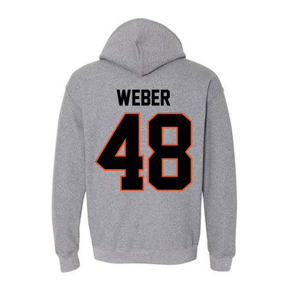 Oklahoma State - NCAA Baseball : Aaron Weber - Classic Shersey Hooded Sweatshirt-1
