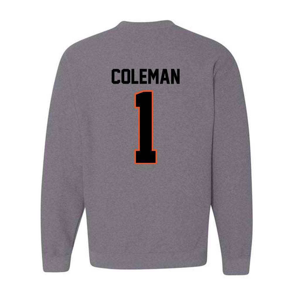 Oklahoma State - NCAA Football : Miles Coleman - Classic Shersey Crewneck Sweatshirt-1