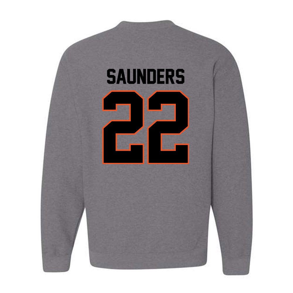Oklahoma State - NCAA Baseball : Evan Saunders - Classic Shersey Crewneck Sweatshirt-1