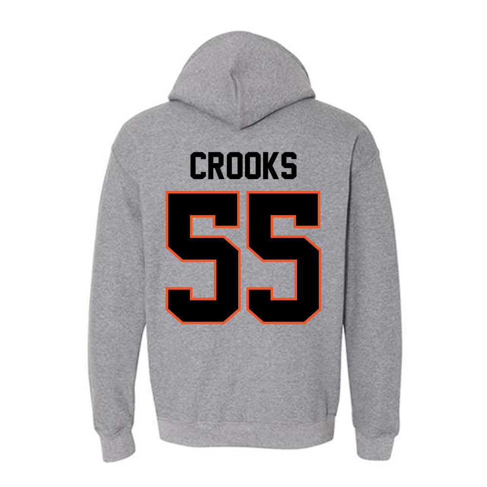 Oklahoma State - NCAA Women's Basketball : Audi Crooks - Classic Shersey Hooded Sweatshirt-1