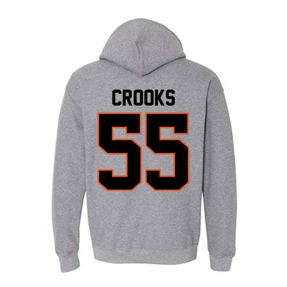 Oklahoma State - NCAA Women's Basketball : Audi Crooks - Classic Shersey Hooded Sweatshirt-1