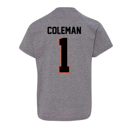 Oklahoma State - NCAA Football : Miles Coleman - Classic Shersey Youth T-Shirt-1