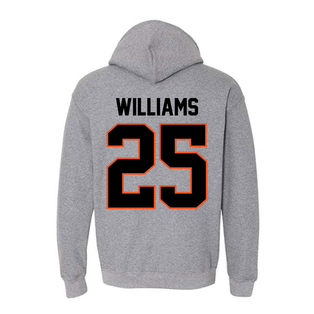 Oklahoma State - NCAA Football : Markeith Williams - Classic Shersey Hooded Sweatshirt-1