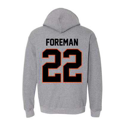 Oklahoma State - NCAA Football : Kobi Foreman - Classic Shersey Hooded Sweatshirt-1
