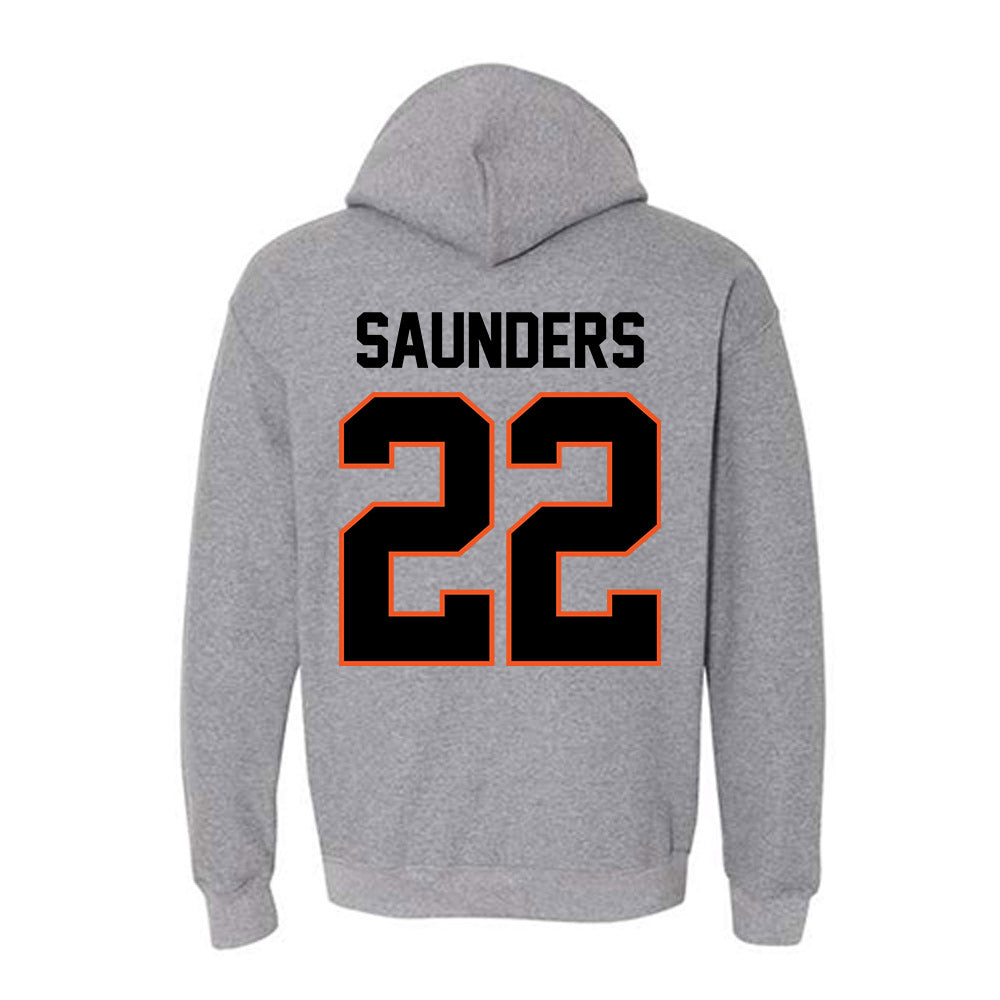 Oklahoma State - NCAA Baseball : Evan Saunders - Classic Shersey Hooded Sweatshirt-1