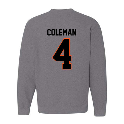 Oklahoma State - NCAA Men's Basketball : Christian Coleman - Classic Shersey Crewneck Sweatshirt-1