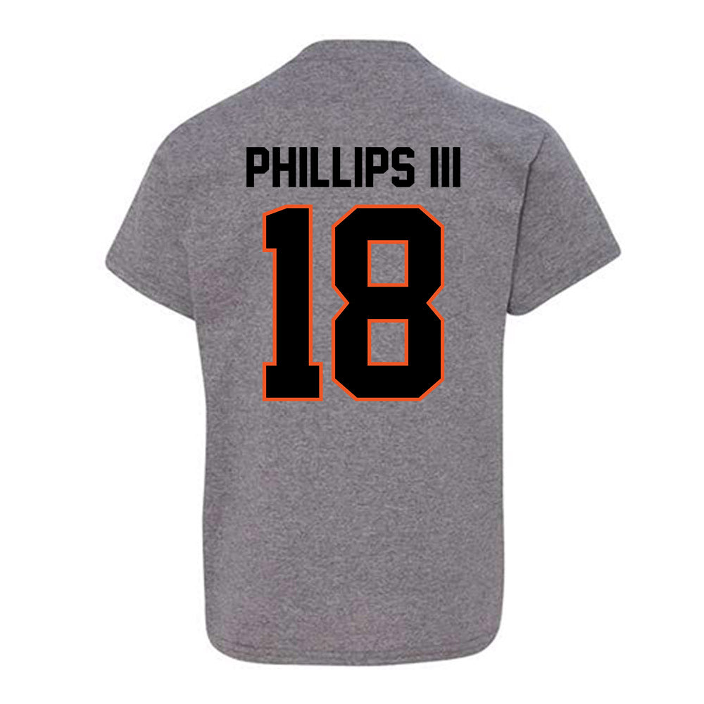 Oklahoma State - NCAA Football : Mose Phillips III - Classic Shersey Youth T-Shirt-1