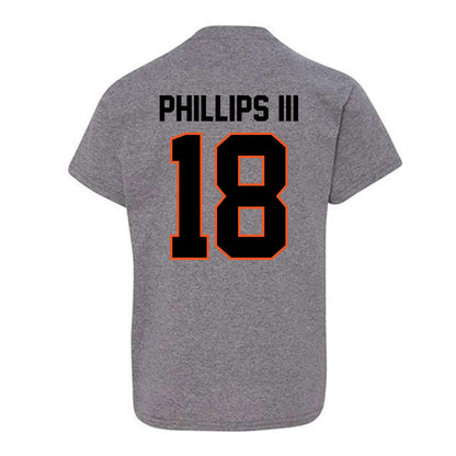 Oklahoma State - NCAA Football : Mose Phillips III - Classic Shersey Youth T-Shirt-1