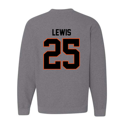 Oklahoma State - NCAA Football : Kollin Lewis - Classic Shersey Crewneck Sweatshirt-1
