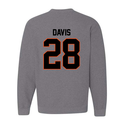 Oklahoma State - NCAA Football : Marrel Davis - Classic Shersey Crewneck Sweatshirt-1
