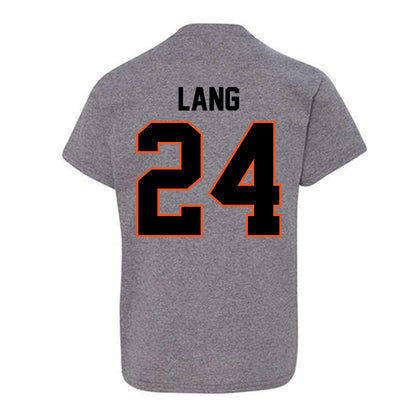 Oklahoma State - NCAA Women's Soccer : Addy Lang - Classic Shersey Youth T-Shirt-1