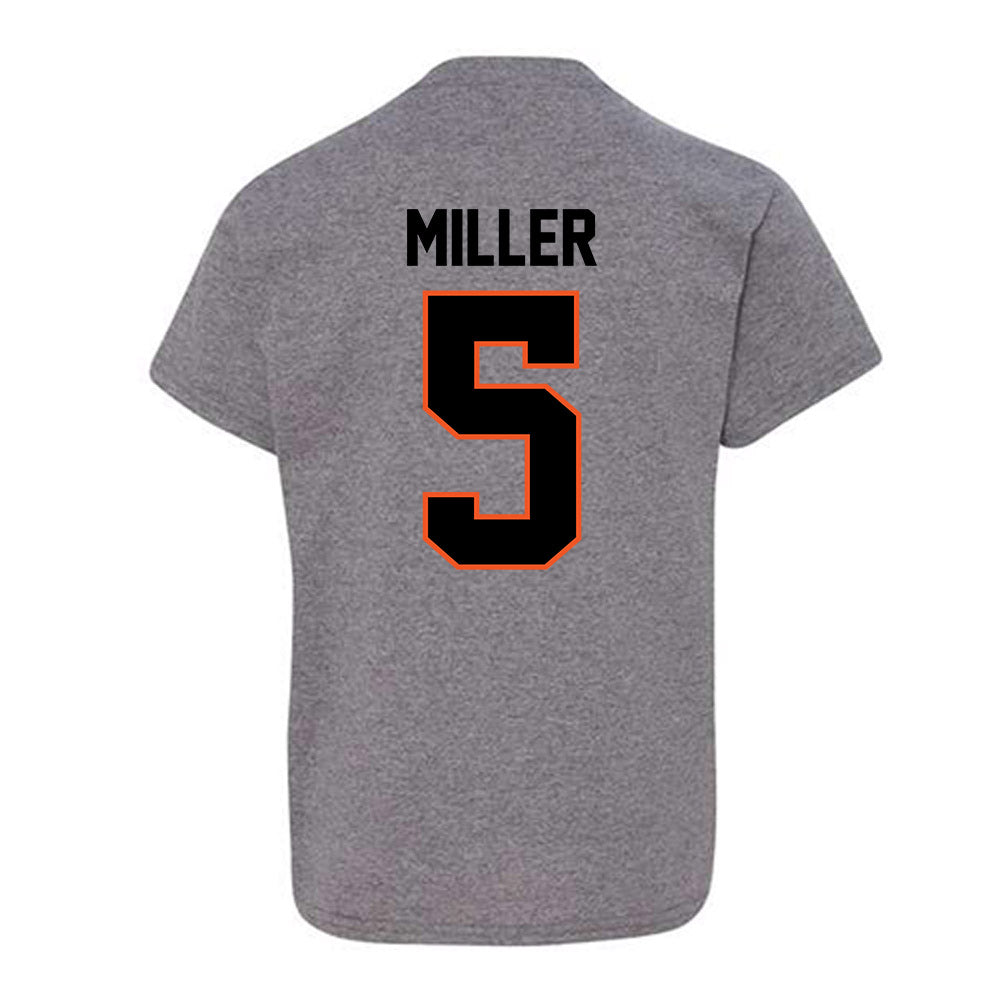 Oklahoma State - NCAA Men's Basketball : Vyctorius Miller - Classic Shersey Youth T-Shirt-1