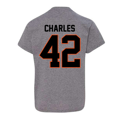Oklahoma State - NCAA Football : Malik Charles - Classic Shersey Youth T-Shirt-1