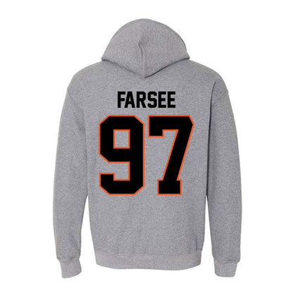 Oklahoma State - NCAA Football : Nygel Farsee - Classic Shersey Hooded Sweatshirt-1